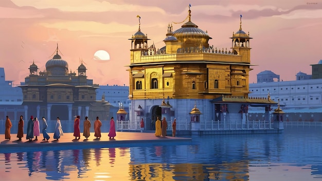 Foto templo de ouro, amritsar