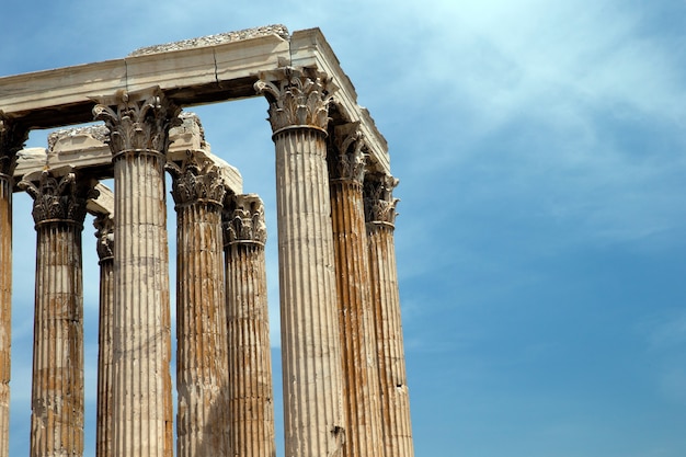 Templo de Zeus Olímpico, Atenas, Grécia.