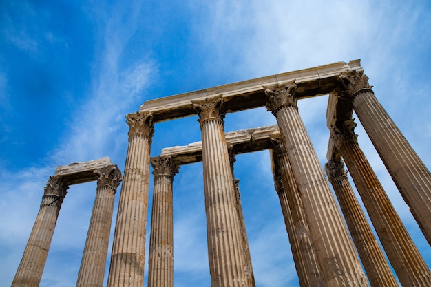 Templo de Zeus Olímpico, Atenas, Grécia.