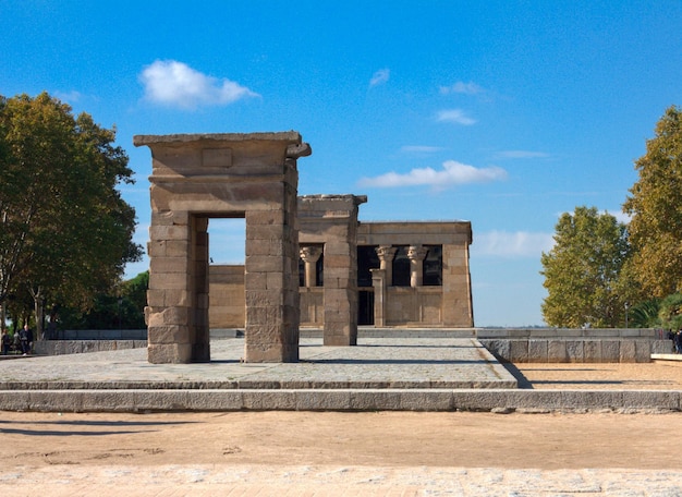 templo de debod de madrid