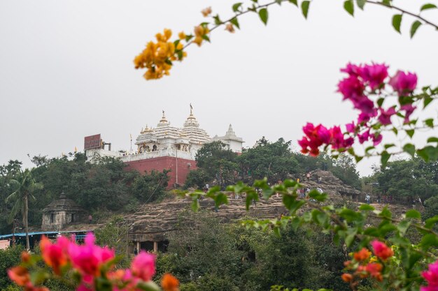 Templo Digambara Jain ubicado en Khandagiri Odisha