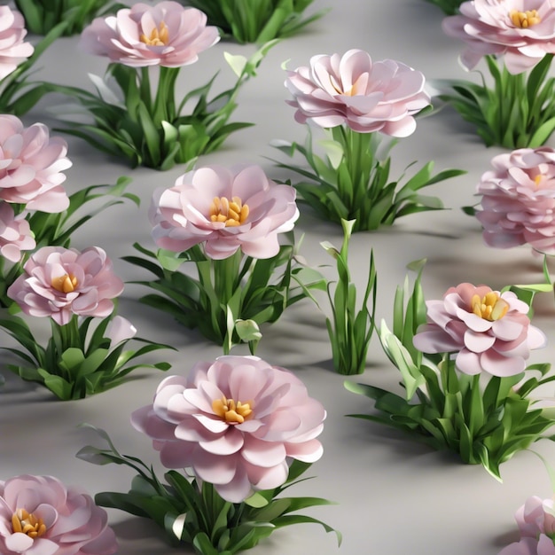 Foto templo de diseño de marco de adornos florales de fondo de primavera para sus proyectos