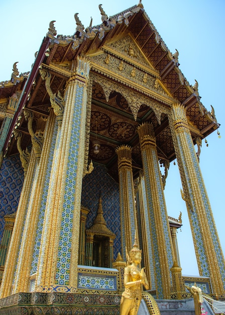 Templo do Buda de Esmeralda e Grande Palácio Bangkok Tailândia