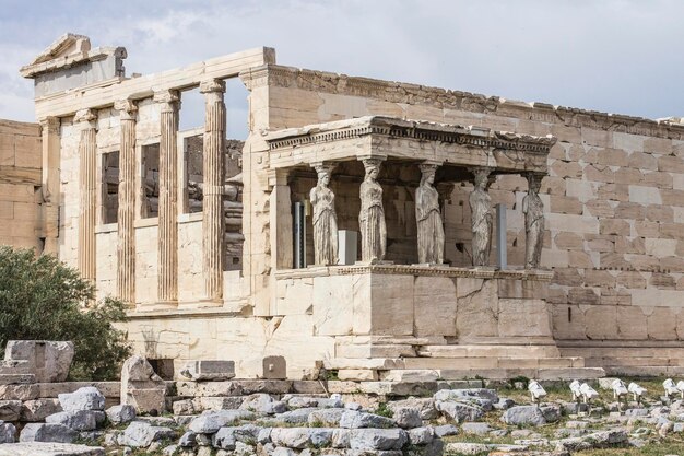 Templo do Partenon da Acrópole em Atenas, Grécia