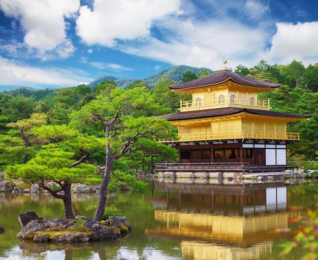 Templo Dourado em Kyoto