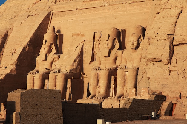 Templo em Abu Simbel, Egito