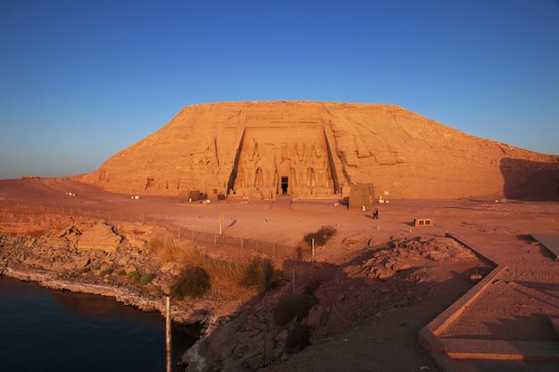 Templo em Abu Simbel, Egito