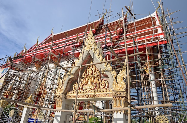 Templo em renovação