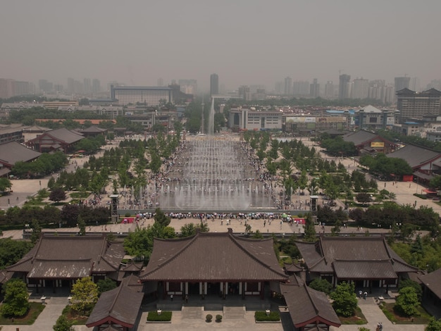 Templo em Xian, China.