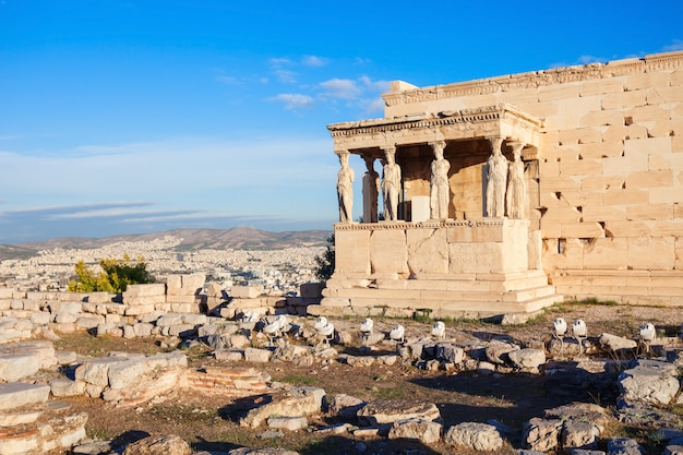 Templo Erecteion en Atenas