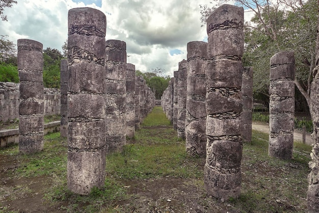 Templo de los Guerreros en Chichén Itzá