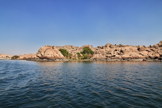 Templo de Isis en la isla de Philae, Egipto