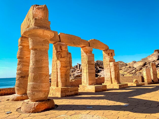 Templo de Kalabsha Templo de Mandulis Antiguo templo egipcio Templo de Nubia en Egipto