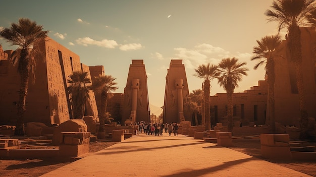 El templo de Karnak en Luxor