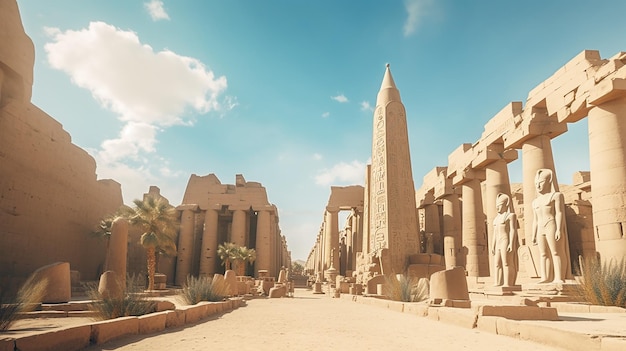 El templo de Karnak en Luxor