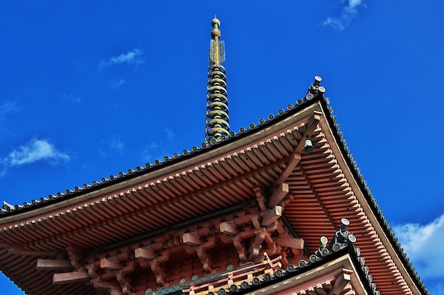 Templo kiyomizu-dera em kyoto, japão