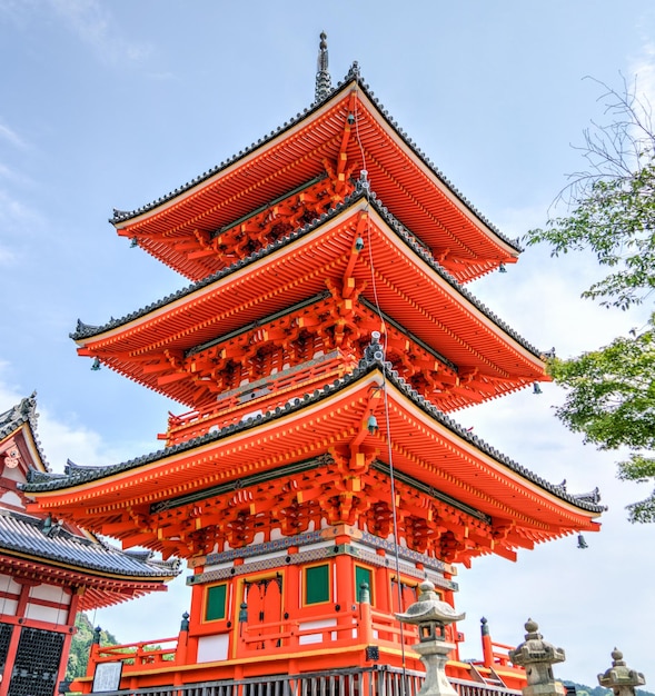 Foto templo kiyomizu,japón,pagoda