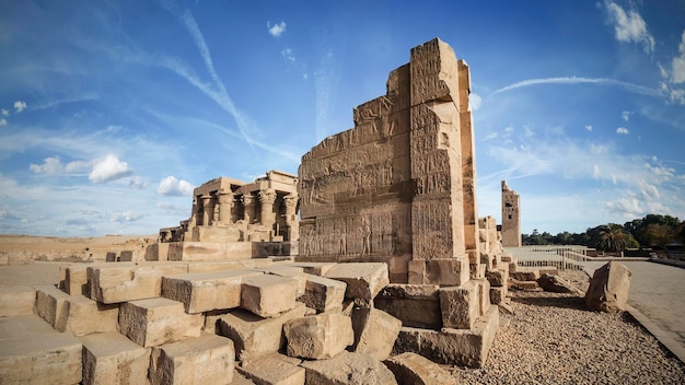 El templo de Kom Ombo en Egipto