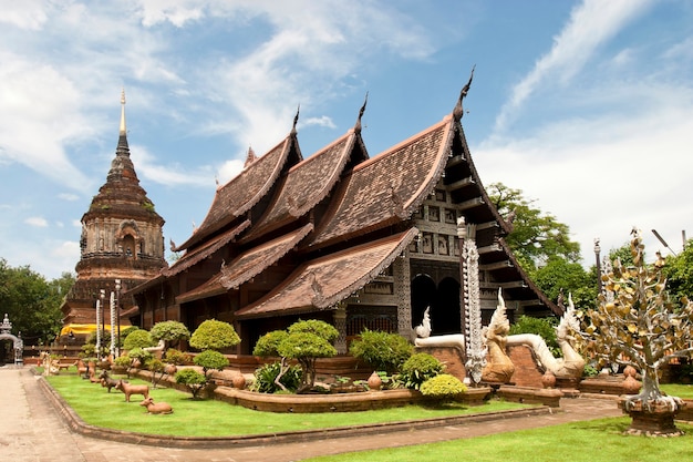 Templo Lok Molee en Chiang Mai, Tailandia