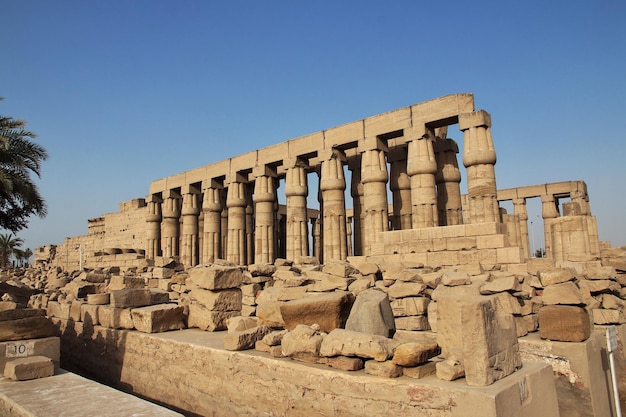 Templo de Luxor en la antigua ciudad de Luxor, Egipto