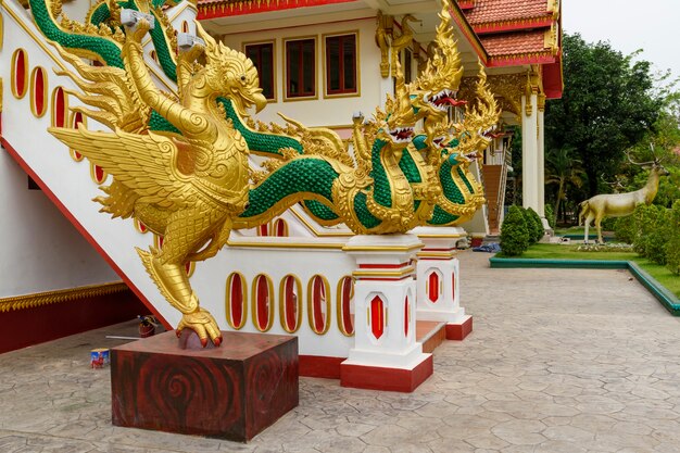 Templo y monasterio en Vientiane Laos