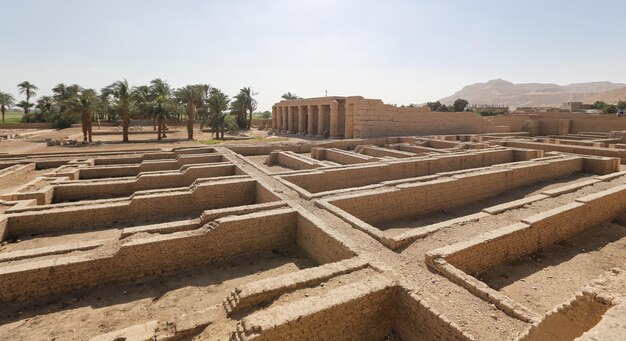 Templo mortuorio de Seti I en Luxor Egipto