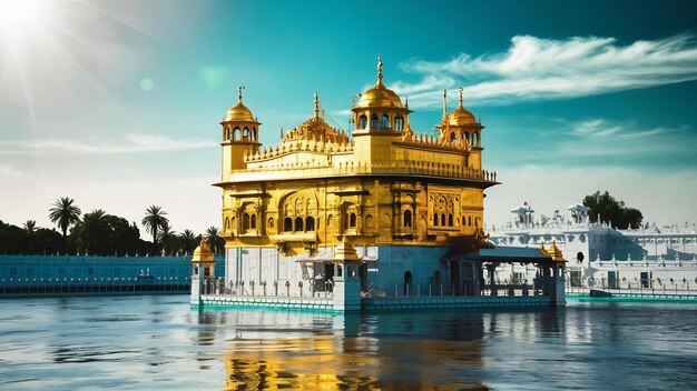 Foto el templo de oro de amritsar