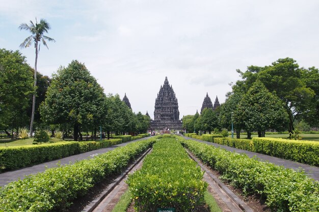 Templo Prambanan, templo hindu em Yogyakarta, Indonésia