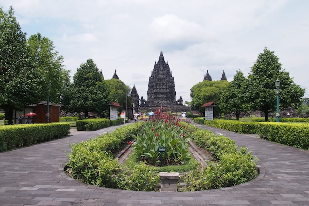 Templo de Prambanan, templo hindú en Yogyakarta, Indonesia