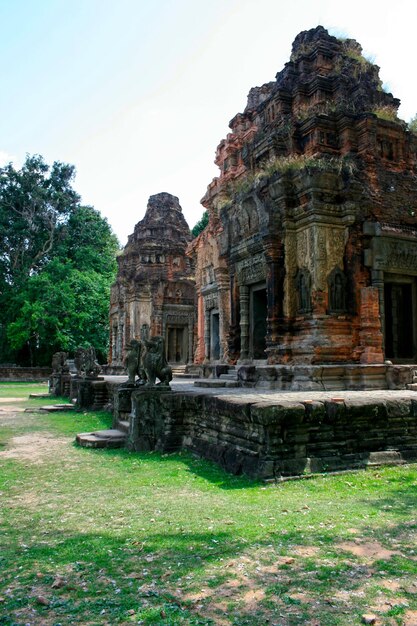 El templo de Preah Ko en Roluos