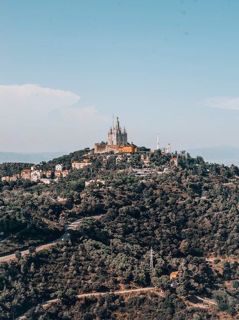 Templo del sagrado corazón de jesús en el tibidabo de barcelona