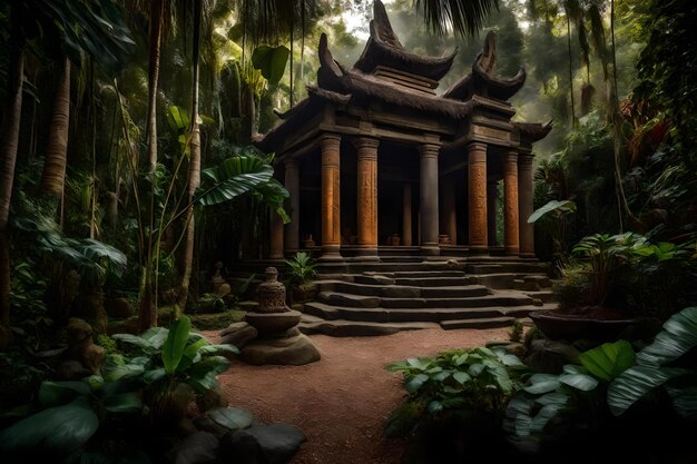 Un templo en la selva