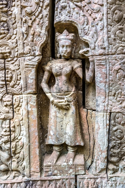 Templo Ta Som em Angkor Wat em Siem Reap, Camboja