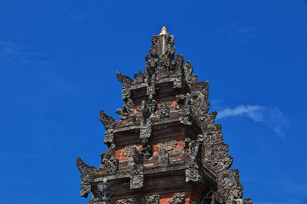 Templo de Ubud en la isla de Bali, Indonesia