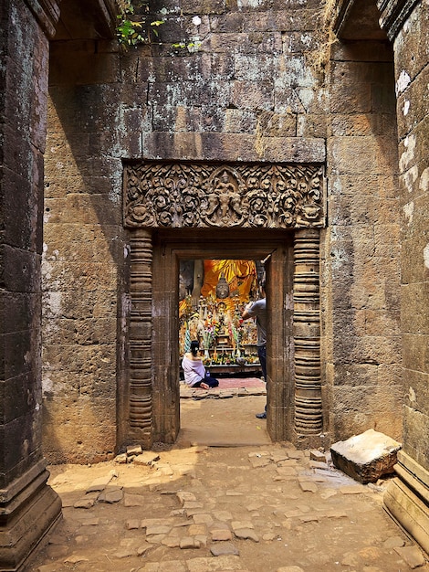 Templo de Vat Phou en Laos