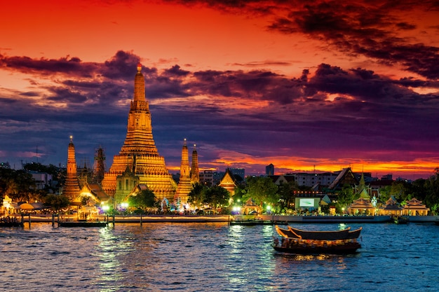 Templo Wat Arun en Bangkok