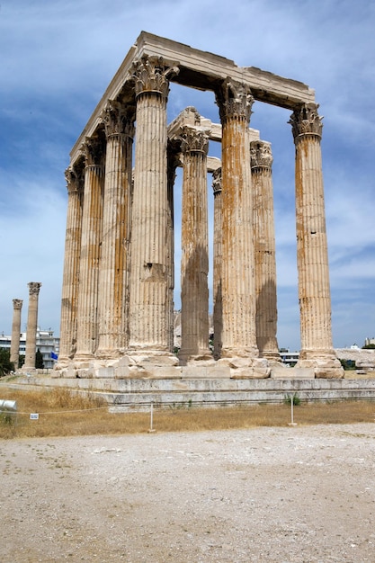 Templo de Zeus Olímpico Atenas Grecia