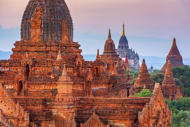 Templos de Bagan Myanmar en la Zona Arqueológica