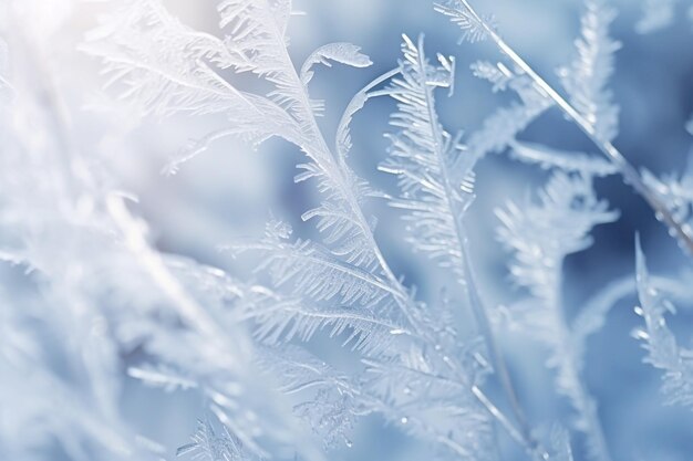 La temporada de invierno es hermosa Paisaje con nieve