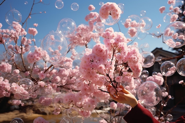 Temporada Nature Sakura gerada por IA