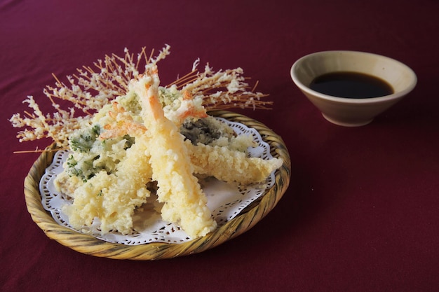 Tempura japanisches Essen