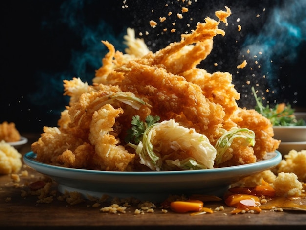 Tempura una obra maestra culinaria de Japón es una sinfonía de texturas y sabores que tentan al