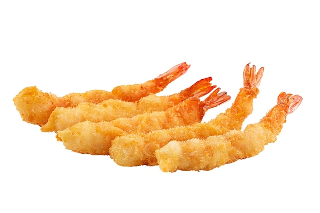 Tempura-Snack mit frittierten Garnelen