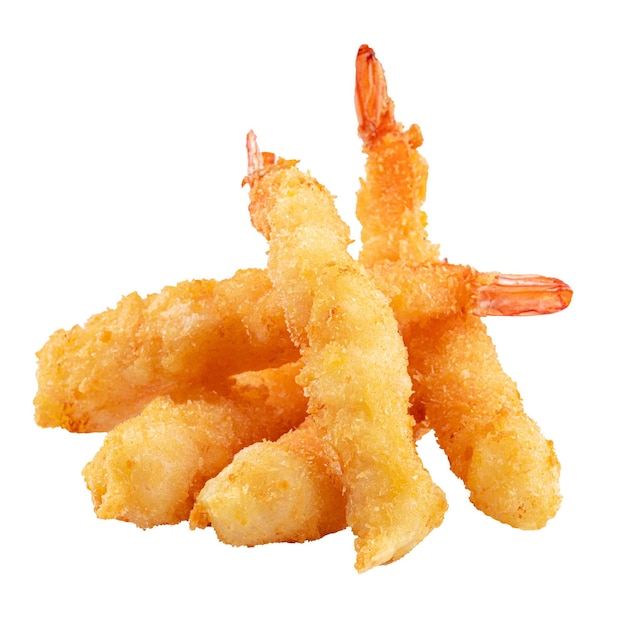 Tempura-Snack mit frittierten Garnelen