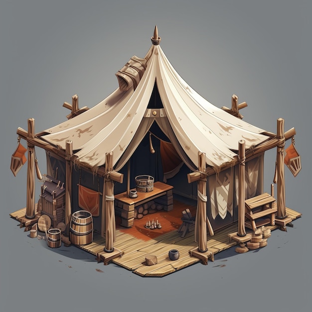 Tenda de acampamento