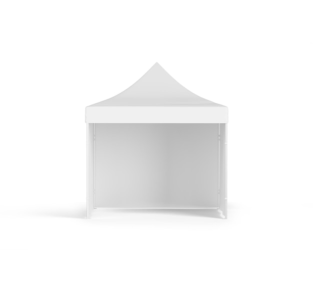 Tenda de promoção branca simples