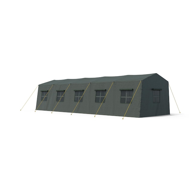 Tenda Médica Militar Tenda Médica Isolada Renderização 3D