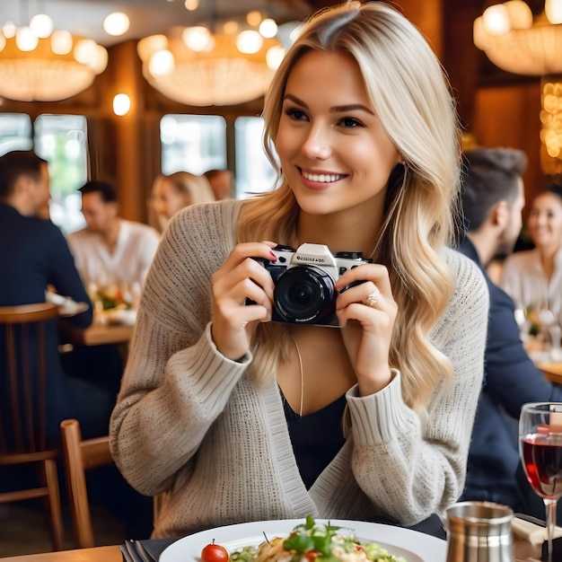 Tenho de te dizer que havia uma linda sueca no restaurante no outro dia e ela estava