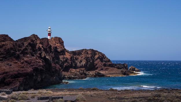 Teno Leuchtturm, Teneriffa.