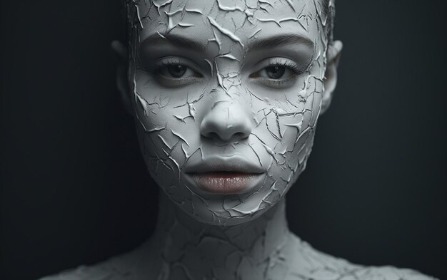 Tensão e desânimo devido à IA generativa de problemas de pele